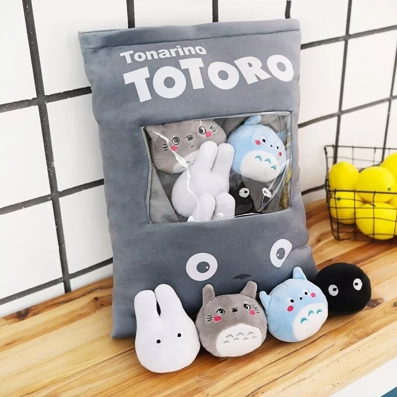Totoro plush pillow hotsell