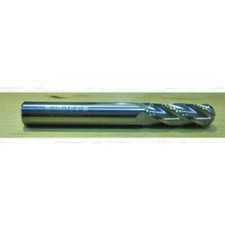 1/8" Solid Carbide BALL NOSE END MILL LONG Length 4 Flute Made In USA