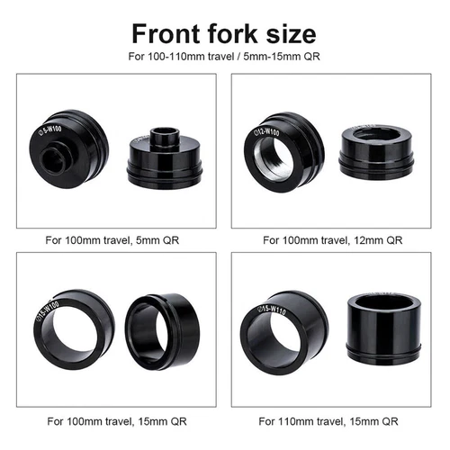 MTB Bike Car Roof Mount Rack Fork Mount Block Quick Release Thru Axle Carrier - Picture 10 of 14