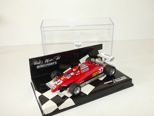 FERRARI 126 C2 GP DE SAN MARIN 1982 G. VILLENEUVE BRUMM R267 1:43