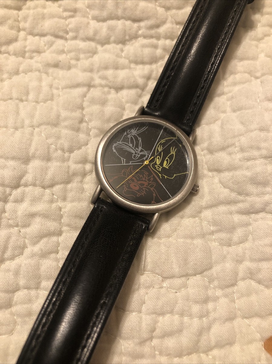 Vintage Warner Bros. Watch Japan Bugs Tweety Taz 1997 | eBay Vintage Warner Bros. Watch Japan Bugs Tweety Taz 1997 | eBay