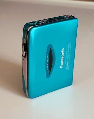 Rare Green Panasonic RQ-S50 Walkman Radio Casette Player Live