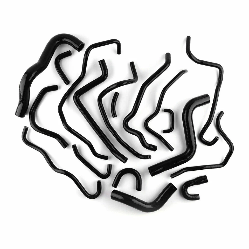 Silicone Coolant Breather Hose Kit For 03-08 Mazda RX-8 RX8 SE3P 231 1.3L Blue - Image 3 of 4