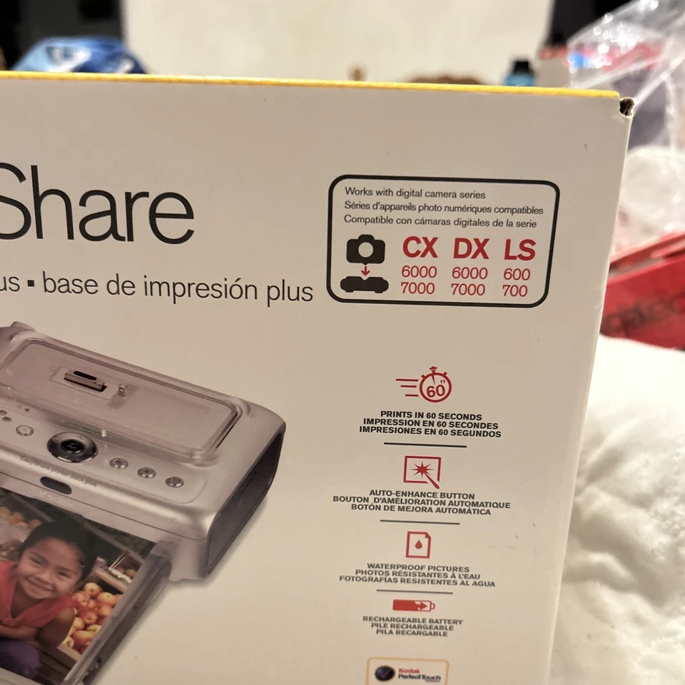 NEW Kodak EasyShare Printer Dock Plus for CX 6000 7000 DX 6000 7000 LS 600 700 - Image 3 of 4