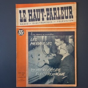 Der Lautsprecher Schau Radio, Elektronisch, Fernsehturm Nr. 879 - 5 Oktober 1950