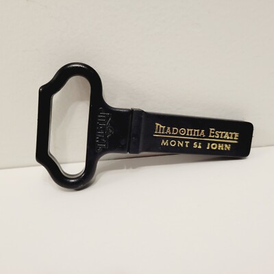 Vtg Wine Bottle opener Twistup Plastic Handle Madonna Estate Mont St John