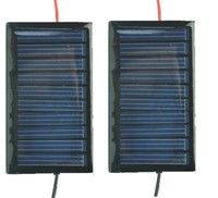 2 Pcs -5v 30ma 53x30mm Micro Mini Power Solar Cells For Solar Panels With Wir... on sale 2 Pcs -5v 30ma 53x30mm Micro Mini Power Solar Cells For Solar Panels With Wir... on sale