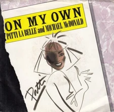 Patti Labelle & Michel McDonald – On My Own / Stir It Up 7" 45 w/ PS