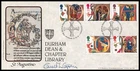 1991 GB Christmas Durham Dean & Chapter Library Bradbury LFDC101 FDC Signed