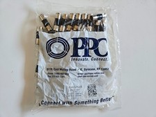 PPC EX6XL RG6 Compression Connectors   50 Pack