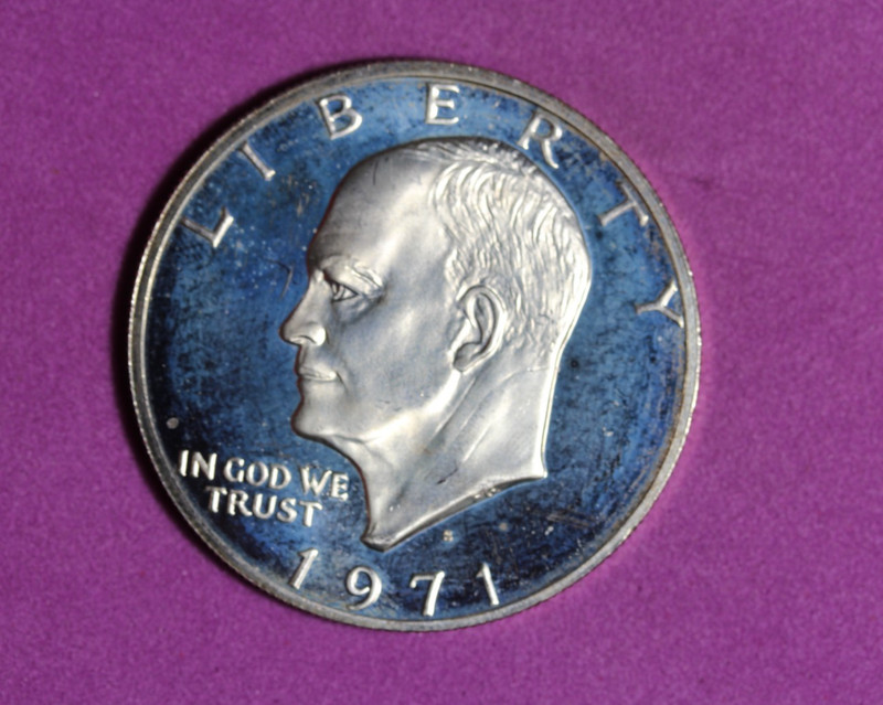 1971-S Eisenhower One Dollar 40% #P34574