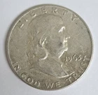 1963 D Benjamin Franklin Half Dollar Coin