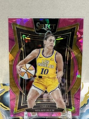 2025 Kelsey Plum Panini Select WNBA Concourse Pink Ice #31