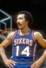 Henry Bibby Philadelphia 76ers looks on v the Washington Bullets a- Old Photo