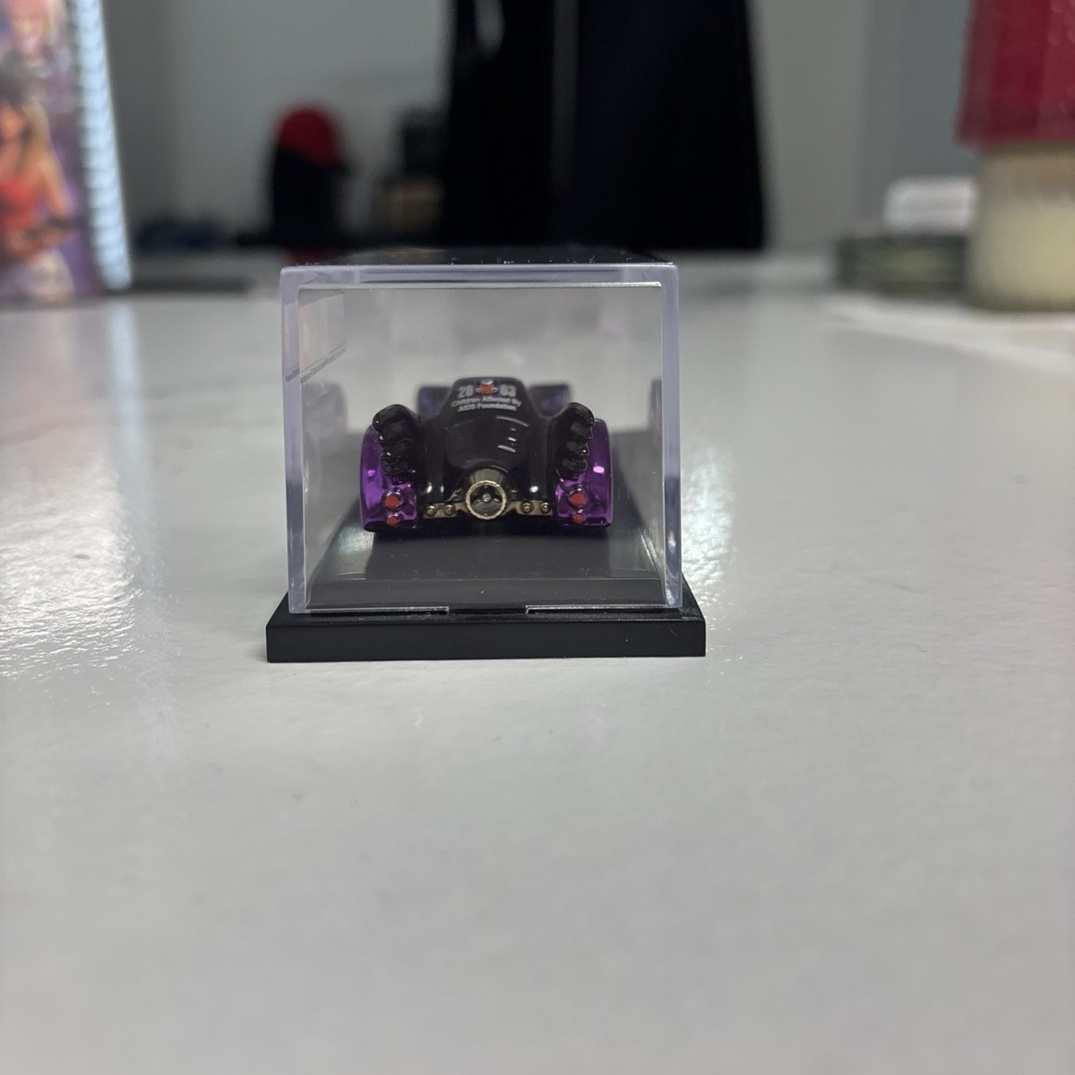 2003 Hot Wheels Dream Halloween Purple Batmobile AIDS charity | eBay