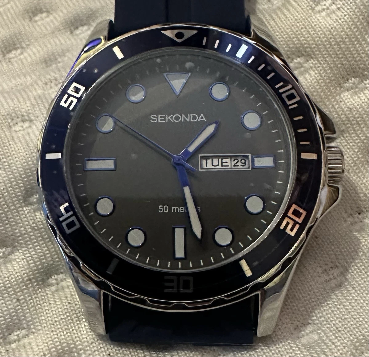 Sekonda Orologio Casual Uomo/Donna Modello 40305 - Movimento Al Quarzo, Impermeabile 50m, Cassa 30mm