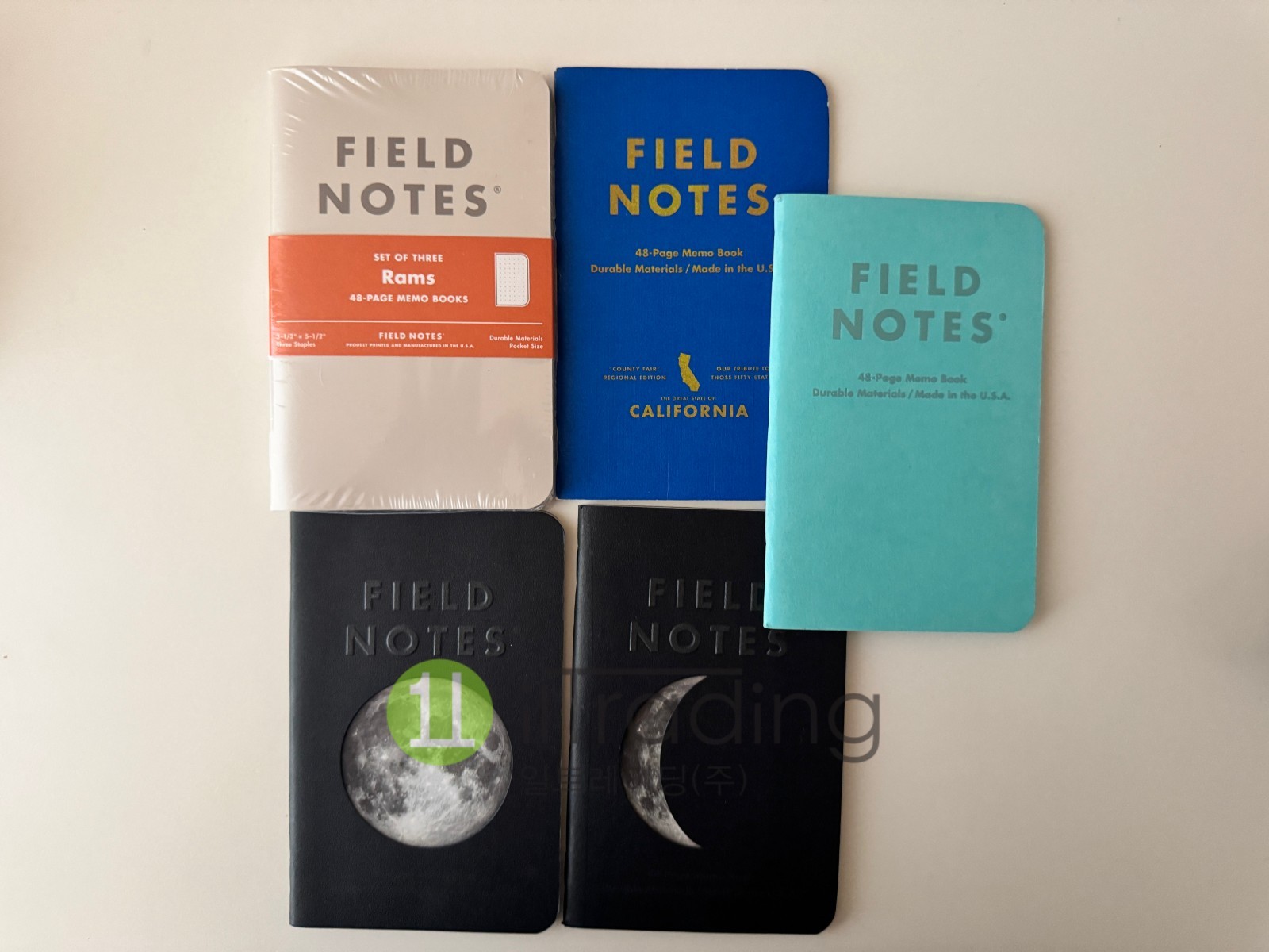 FN-RAMS FNC-32 FNC-30 FN-01A Field Notes Lot Rams Lunacy Sweet Tooth