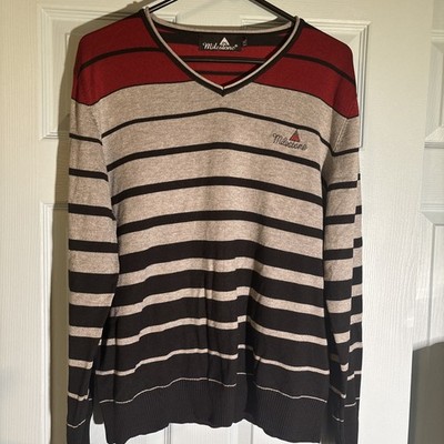 Milestone Men s Striped V Neck Sweater XXL. Germany.