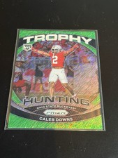 Green Camo CALEB DOWNS Prizm 2025 Panini- NIL Ohio State University Cowboys