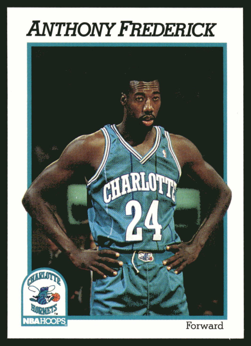 1991-92 Hoops #342 Anthony Frederick NBA Basketball Card