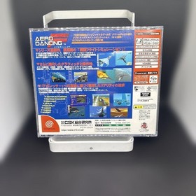 Aero Dancing F Dreamcast DC Sega Complete in Box with Manual Japan Tested NTSC-J