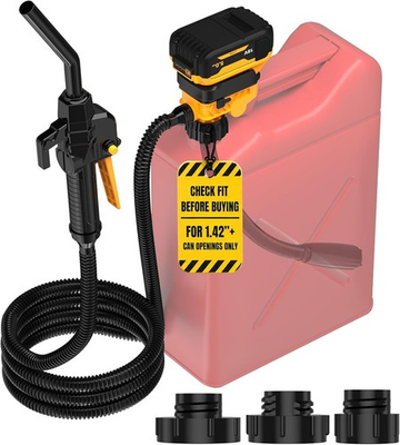#ad #ad DEWALT 20V Battery 3.7 GPM Fuel Transfer Pump – Cordless – Cordless 3.7 GPM $97.99