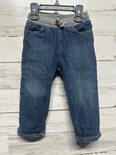 Pull On Functional Drawstring Jeans - The Children's Place - Boys Size 18-24m -