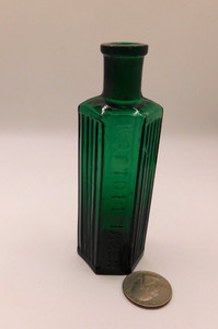 STUNNING FOREST GREEN POISON EMBOSSED, NOT TO BE TAKEN