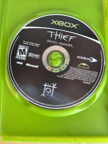 Thief: Deadly Shadows (Microsoft Xbox, 2004) Complete W/Manual - Reg Card Tested - Picture 6 of 8