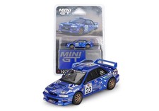 Mini GT 1:64 SUBARU IMPREZA WRC99 ACROPOLIS RALLY #23 2000 BLISTER - MGT01078-BL
