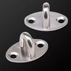 Heavy-Duty Stainless Steel Eyelets for Marine loop Hammocks Secure Mount 4 Pcs