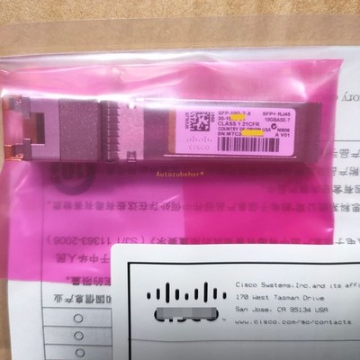 SFP-10G-T-X 10 Gigabit Optical to Electrical SFP+ Optical Module RJ45 Port *mp