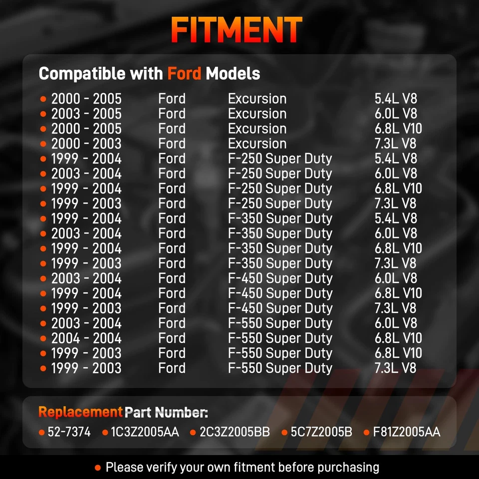 Potenciador de freno hidráulico para Ford F-250 350 450 Super Duty 99-2004 52-7374 Foto 2 de 4