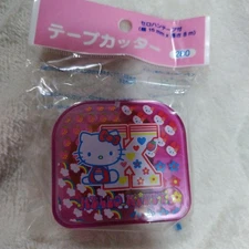 Hello Kitty Tape Cutter with Cellophane Tape Retro Sanrio 2002