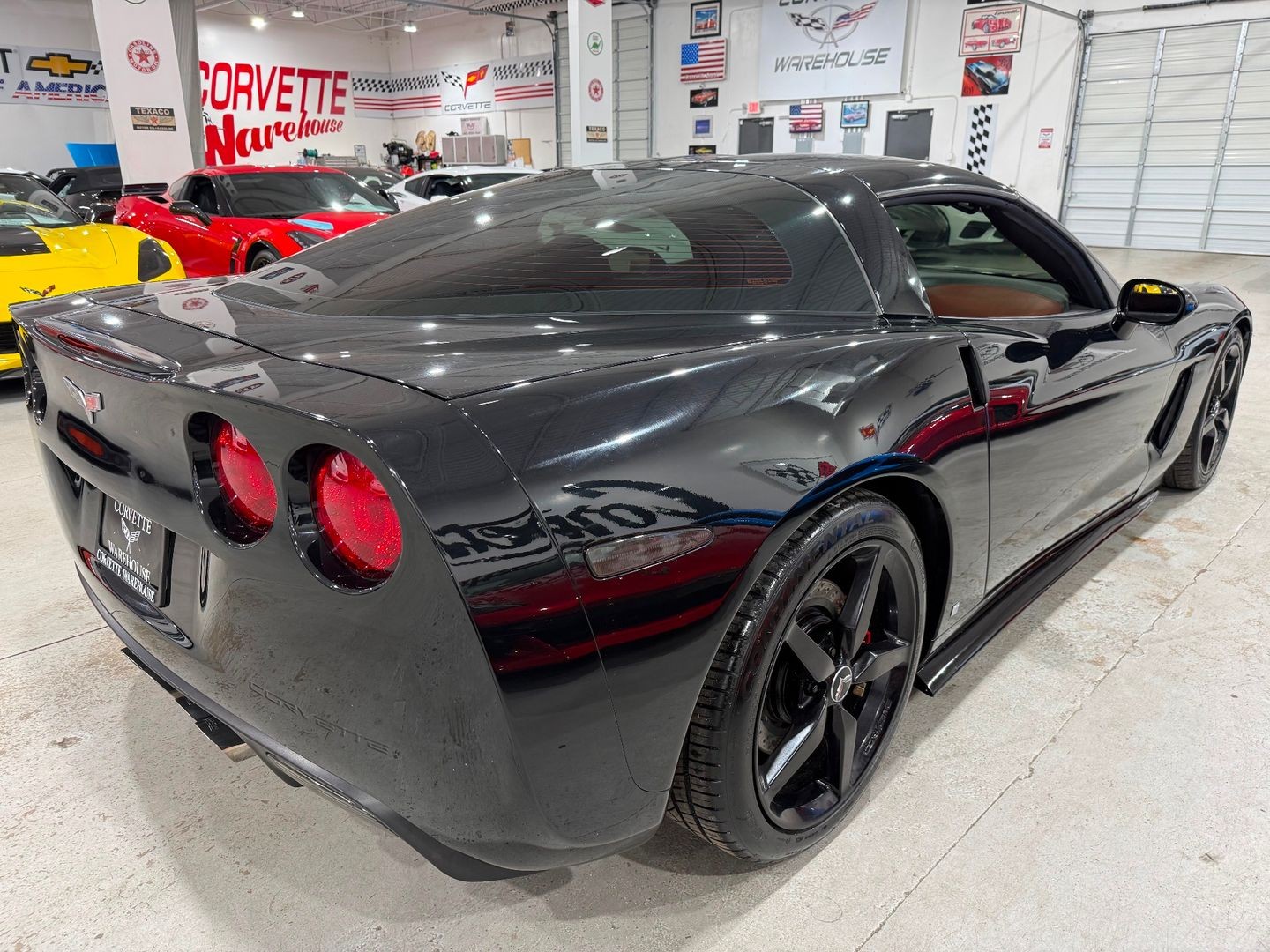 2008 [41U] Black Chevrolet Corvette   | C6 Corvette Photo 6