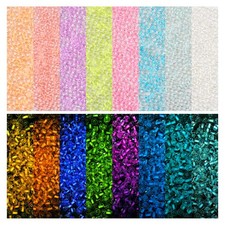 KISSITTY 5280pcs Glow in The Dark Seed Beads 2mm Small, Luminous