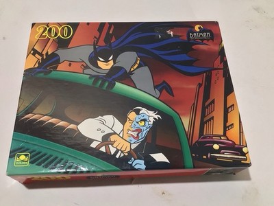 Batman The Animated Series Batman & Two-Face 200 Pc Jigsaw Puzzle 1993 Golden