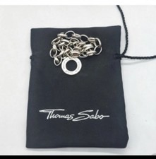 Thomas Sabo Charm Bracelet 925 Sterling Silver with jewellery bag