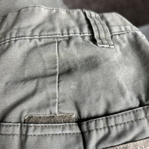 Columbia PFG Cargo Shorts Mens Large Army Green Cotton Casual Outdoor Hiking - Picture 5 of 5