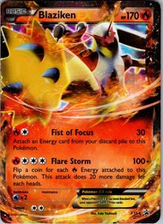 Blaziken EX XY54 XY Black Star Promo Holo