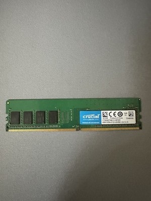 Crucial 8GB (1 x 8GB) PC4-17000 (DDR4-2133) Memory (CT8G4DFS8213)