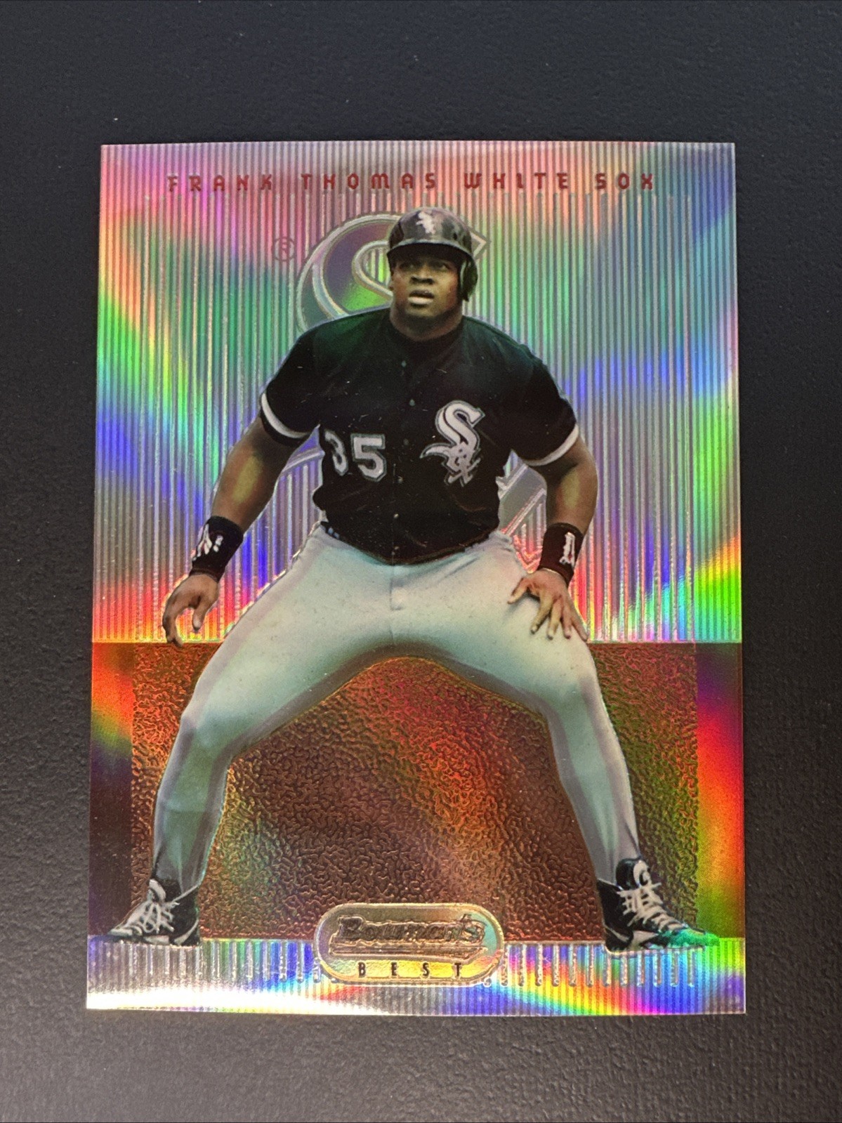 Frank Thomas 1995 Bowman's Best Jumbo Refractor #65 FTBB-2