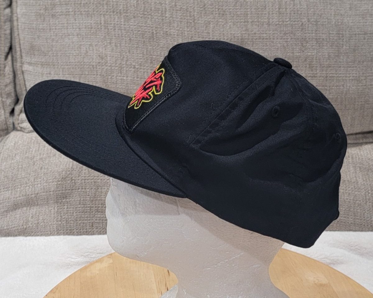 Classic Daft Punk Logo Patch Snapback Hat Black A… - image 6