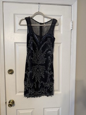 free people beaded mini dress Mona Long Sleeve Mini Dress | Black | Dresses