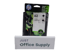 Genuine HP 62 Black 2-pack T0A52AN Ink Cartridge Free Shipping