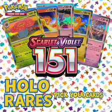 SV: Scarlet  Violet 151 - Pokemon Card Base Holo Rares - PICK YOUR CARD