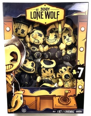 Bendy And The Ink Machine Lone Wolf Plushies Crane Game Minis Jakks New NIB