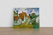 Vincent van Gogh "Street in Auvers" Canvas Print Wall Art Home Decor