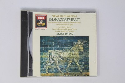 Sir William Walton Belshazzar's Feast CD London Symphony André Previn