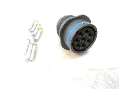 NEW AERO MS3471W18-8S 8 hole 12 AWG Socket In-Line Conn. per Mil-C-26482 ser ll